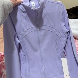 NWT lululemon athletica Women’s Cropped Define Jacket Nulu - Lavender Frost